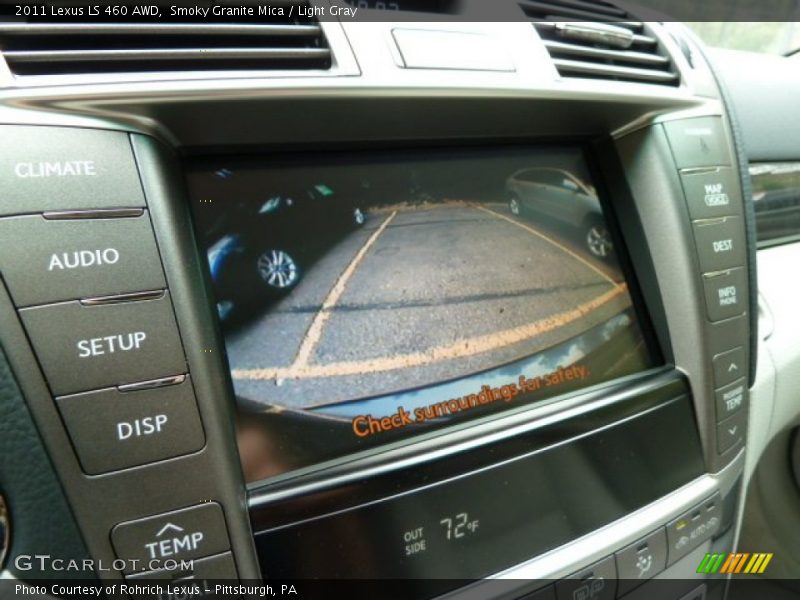 Smoky Granite Mica / Light Gray 2011 Lexus LS 460 AWD