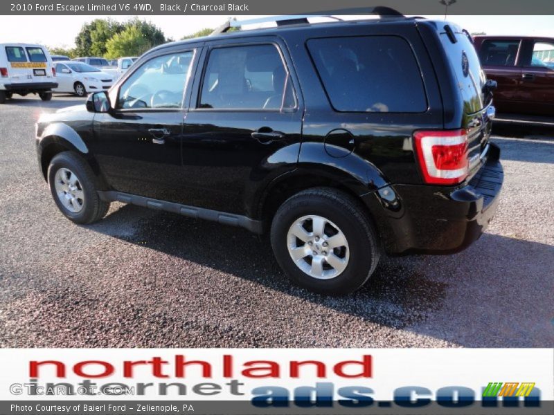 Black / Charcoal Black 2010 Ford Escape Limited V6 4WD
