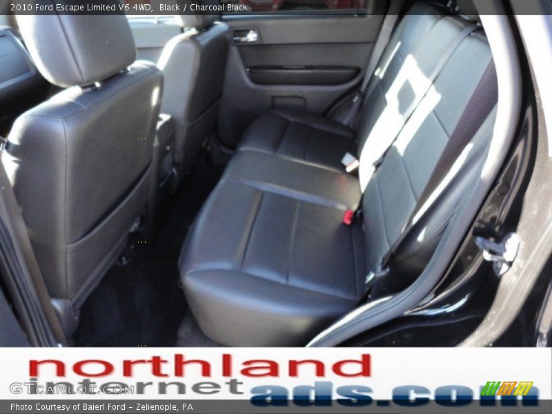 Black / Charcoal Black 2010 Ford Escape Limited V6 4WD
