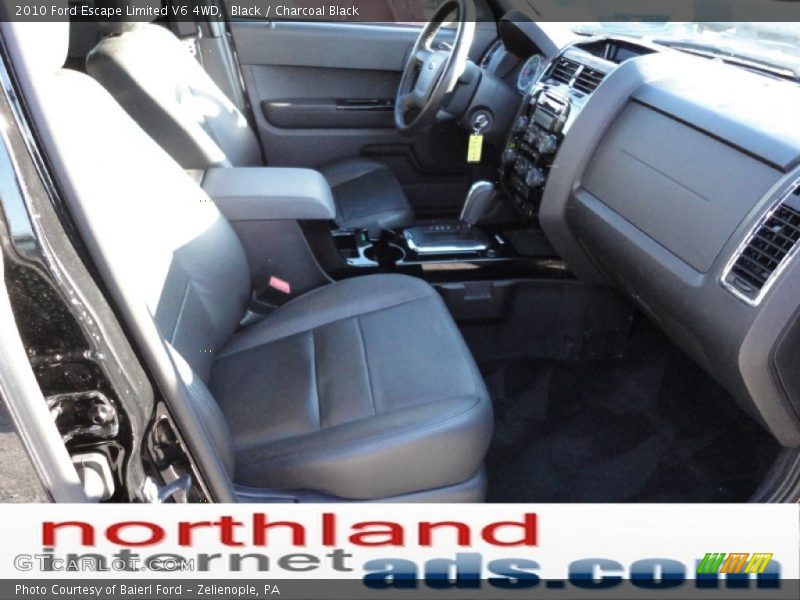 Black / Charcoal Black 2010 Ford Escape Limited V6 4WD