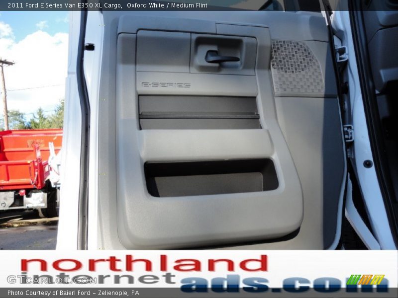 Oxford White / Medium Flint 2011 Ford E Series Van E350 XL Cargo