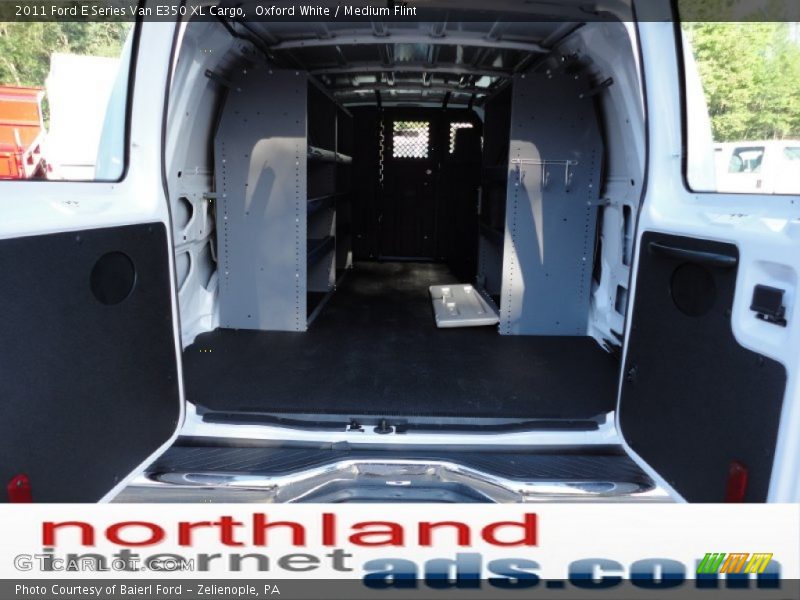 Oxford White / Medium Flint 2011 Ford E Series Van E350 XL Cargo