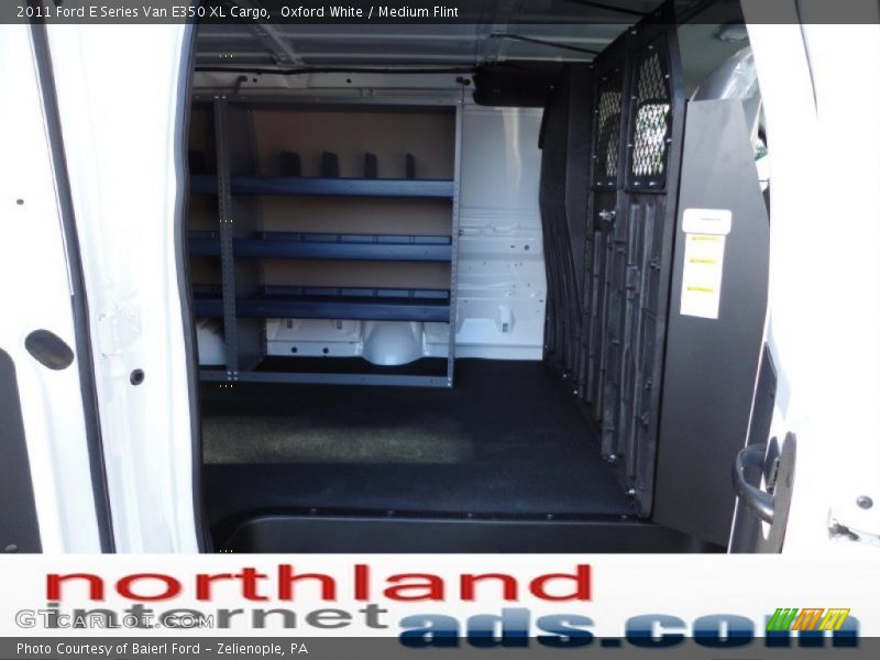 Oxford White / Medium Flint 2011 Ford E Series Van E350 XL Cargo