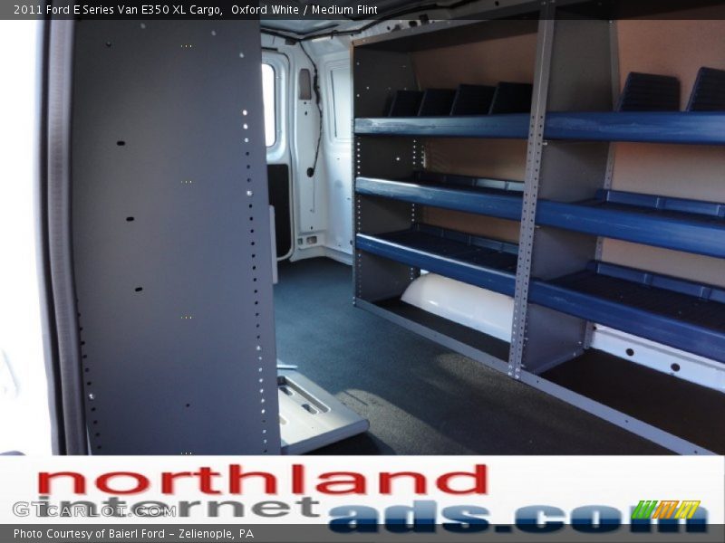 Oxford White / Medium Flint 2011 Ford E Series Van E350 XL Cargo
