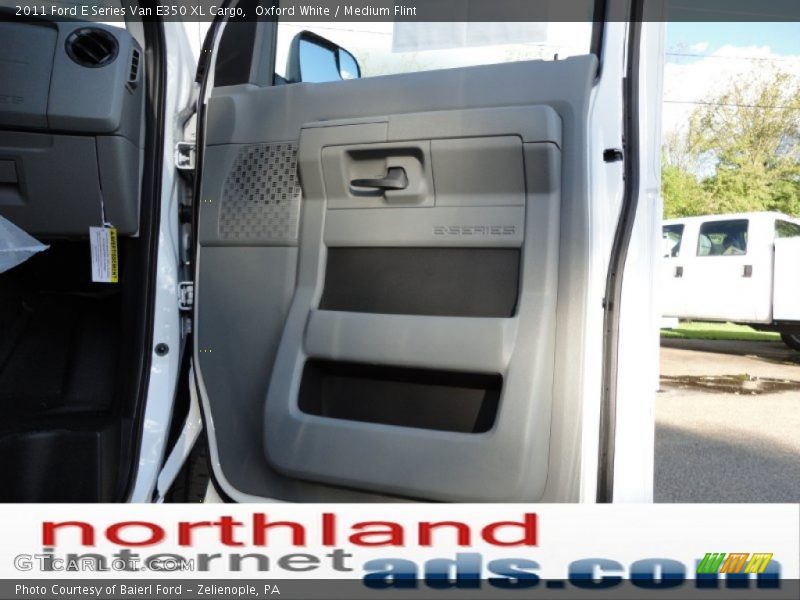 Oxford White / Medium Flint 2011 Ford E Series Van E350 XL Cargo
