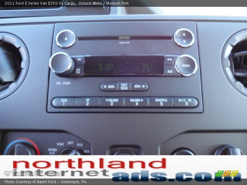Oxford White / Medium Flint 2011 Ford E Series Van E350 XL Cargo