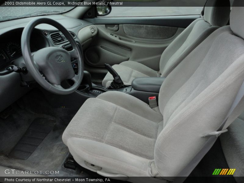 Midnight Blue Metallic / Neutral 2001 Oldsmobile Alero GL Coupe