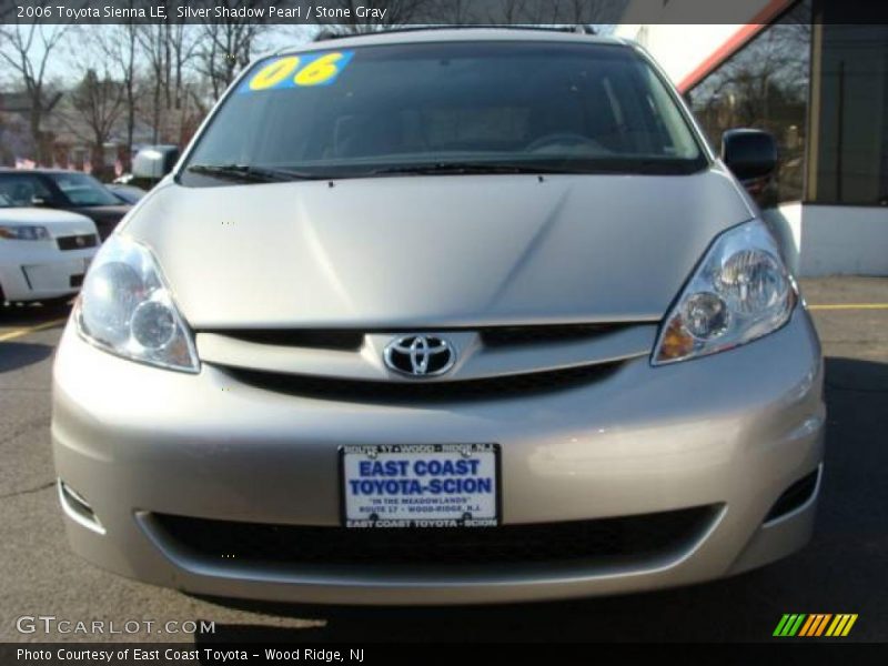 Silver Shadow Pearl / Stone Gray 2006 Toyota Sienna LE