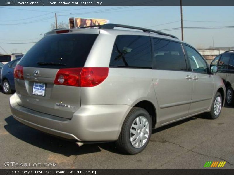 Silver Shadow Pearl / Stone Gray 2006 Toyota Sienna LE