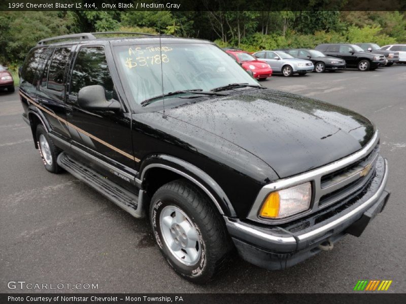 Onyx Black / Medium Gray 1996 Chevrolet Blazer LS 4x4