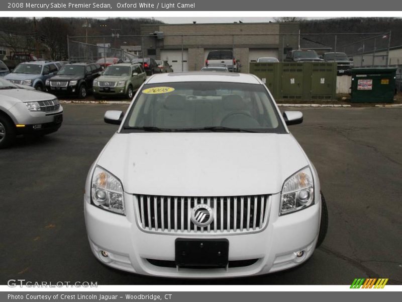 Oxford White / Light Camel 2008 Mercury Sable Premier Sedan