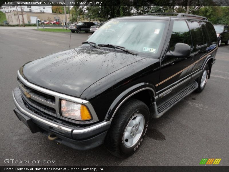 Onyx Black / Medium Gray 1996 Chevrolet Blazer LS 4x4