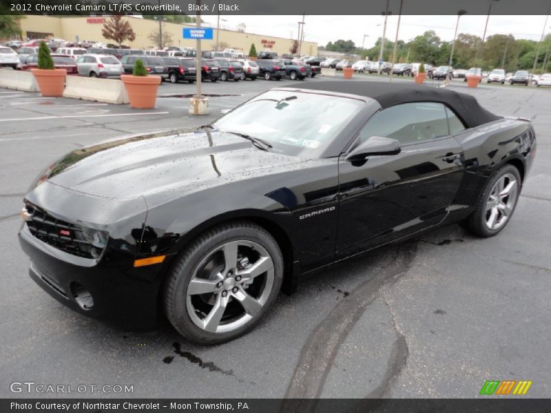 Front 3/4 View of 2012 Camaro LT/RS Convertible