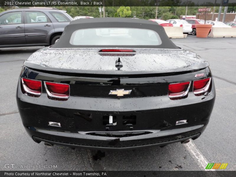  2012 Camaro LT/RS Convertible Black
