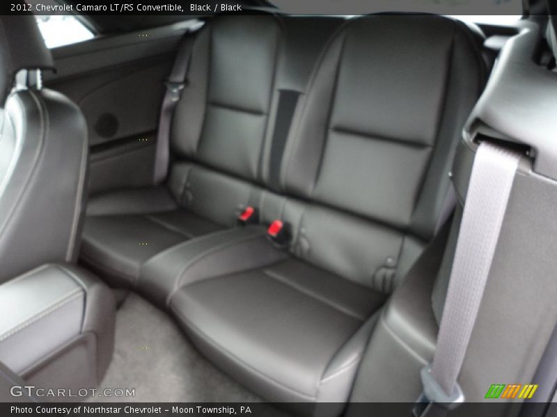  2012 Camaro LT/RS Convertible Black Interior