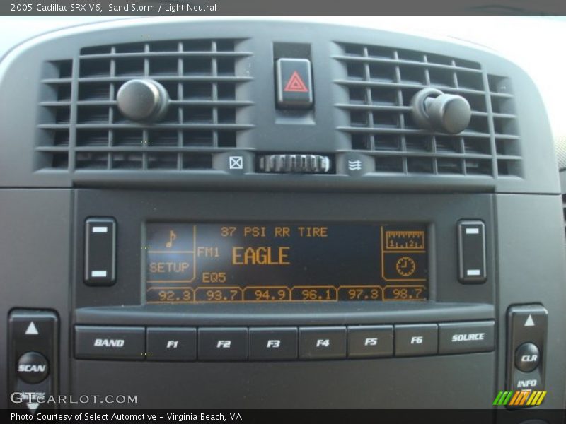 Sand Storm / Light Neutral 2005 Cadillac SRX V6