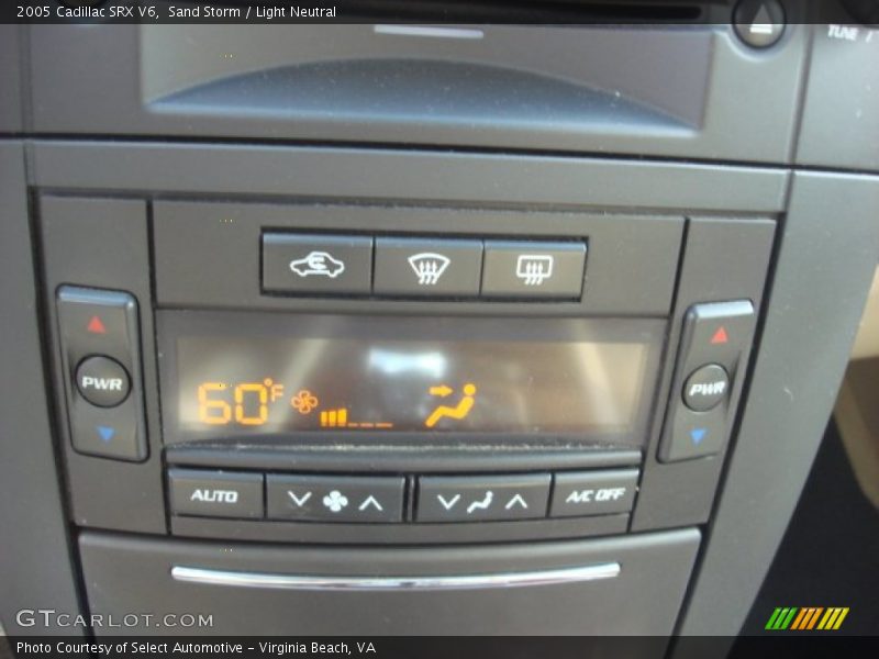 Sand Storm / Light Neutral 2005 Cadillac SRX V6