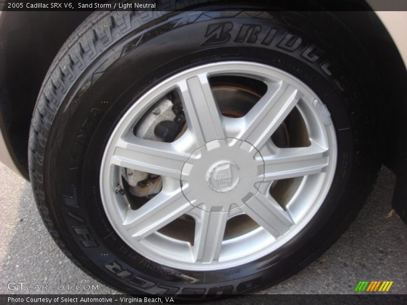 Sand Storm / Light Neutral 2005 Cadillac SRX V6