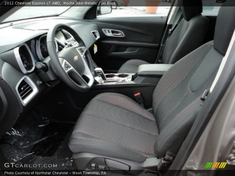  2012 Equinox LT AWD Jet Black Interior