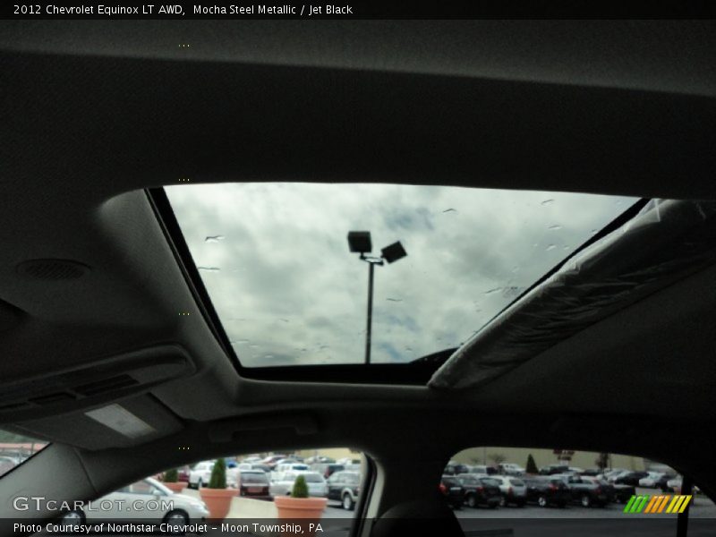 Mocha Steel Metallic / Jet Black 2012 Chevrolet Equinox LT AWD