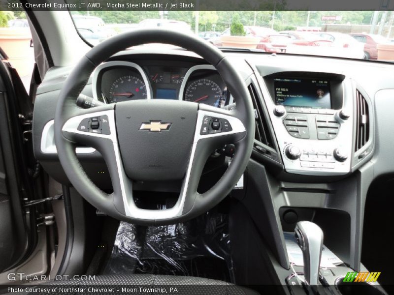 Dashboard of 2012 Equinox LT AWD