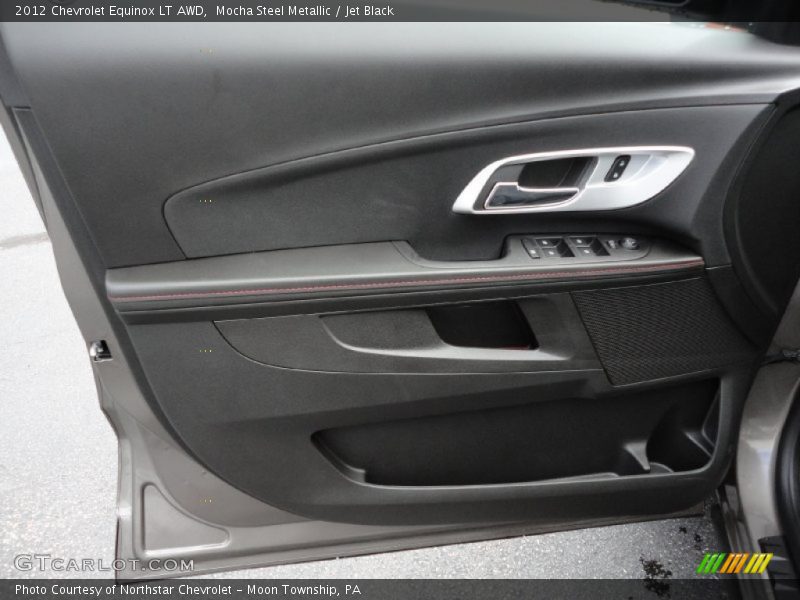 Mocha Steel Metallic / Jet Black 2012 Chevrolet Equinox LT AWD