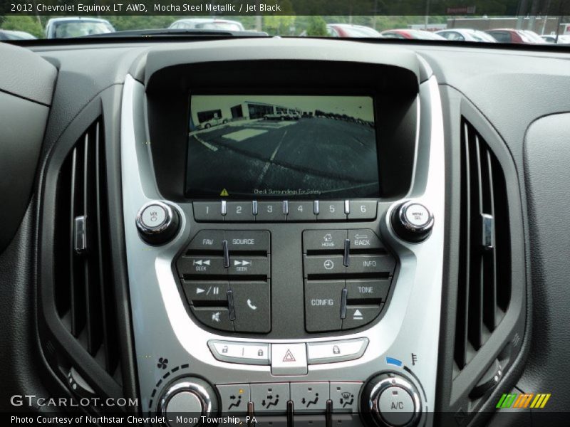 Mocha Steel Metallic / Jet Black 2012 Chevrolet Equinox LT AWD