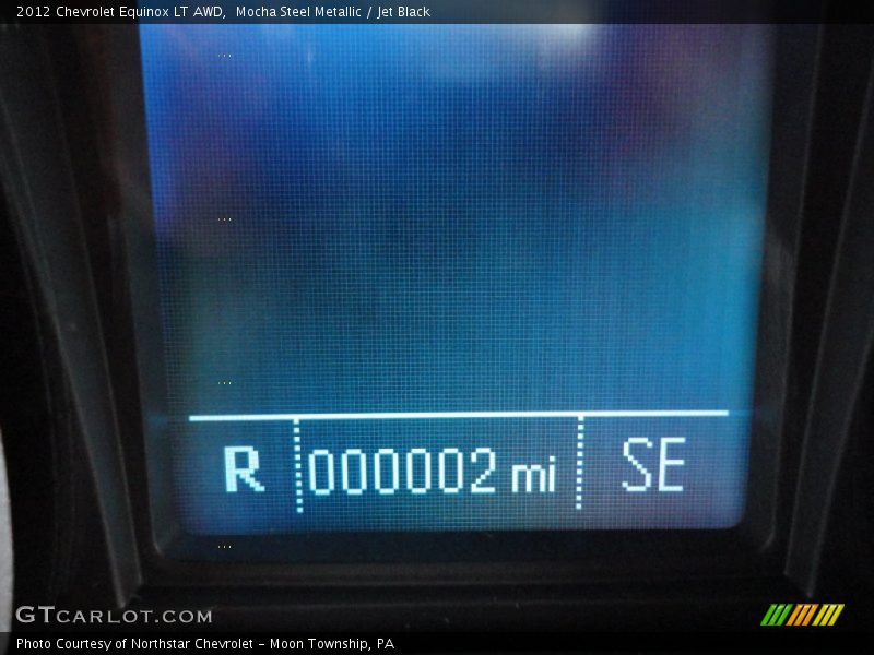 Mocha Steel Metallic / Jet Black 2012 Chevrolet Equinox LT AWD