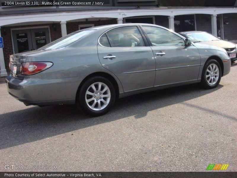 Mystic Sea Green Opalescent / Ivory 2004 Lexus ES 330