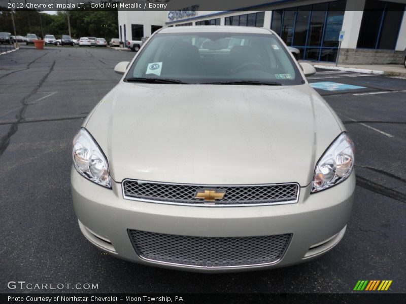 Gold Mist Metallic / Ebony 2012 Chevrolet Impala LT