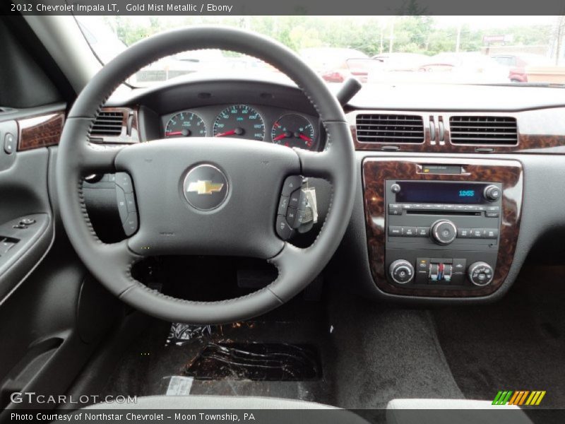Gold Mist Metallic / Ebony 2012 Chevrolet Impala LT