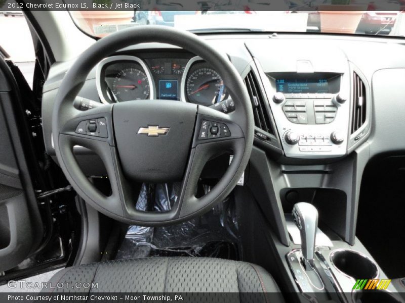 Dashboard of 2012 Equinox LS