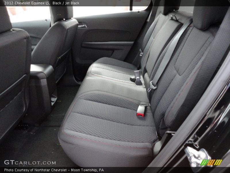  2012 Equinox LS Jet Black Interior