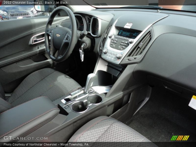 Dashboard of 2012 Equinox LS