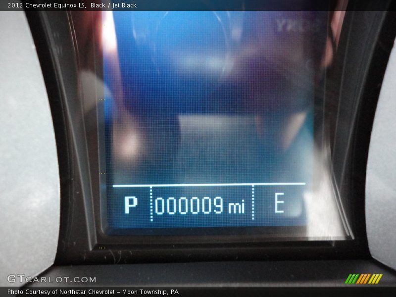Black / Jet Black 2012 Chevrolet Equinox LS