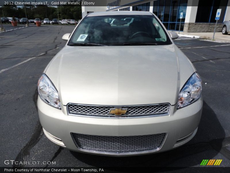 Gold Mist Metallic / Ebony 2012 Chevrolet Impala LT