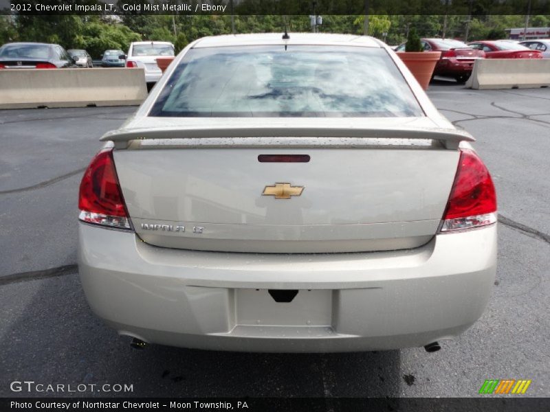Gold Mist Metallic / Ebony 2012 Chevrolet Impala LT