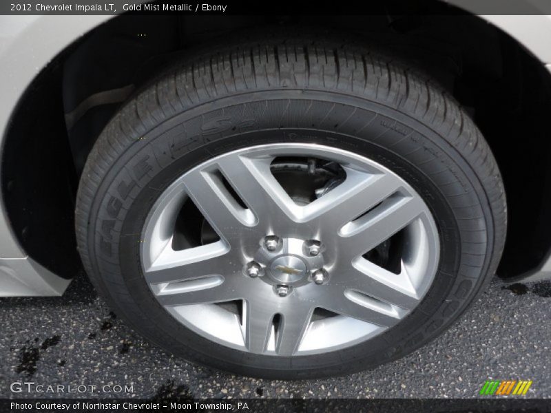 Gold Mist Metallic / Ebony 2012 Chevrolet Impala LT