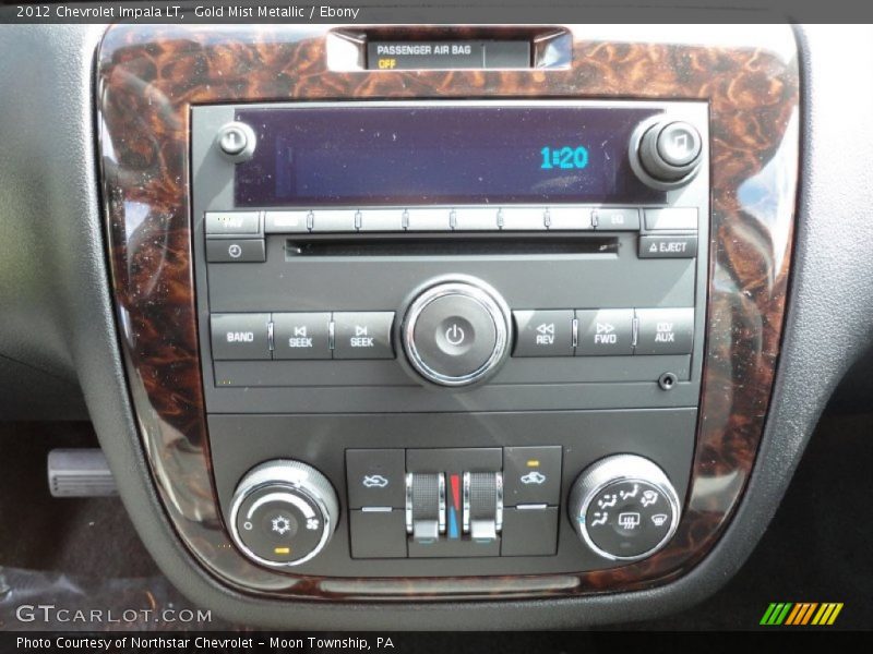 Gold Mist Metallic / Ebony 2012 Chevrolet Impala LT