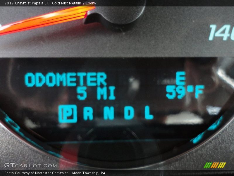 Gold Mist Metallic / Ebony 2012 Chevrolet Impala LT