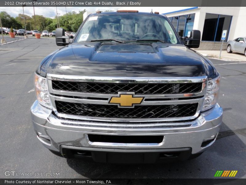 Black / Ebony 2012 Chevrolet Silverado 3500HD LTZ Crew Cab 4x4 Dually
