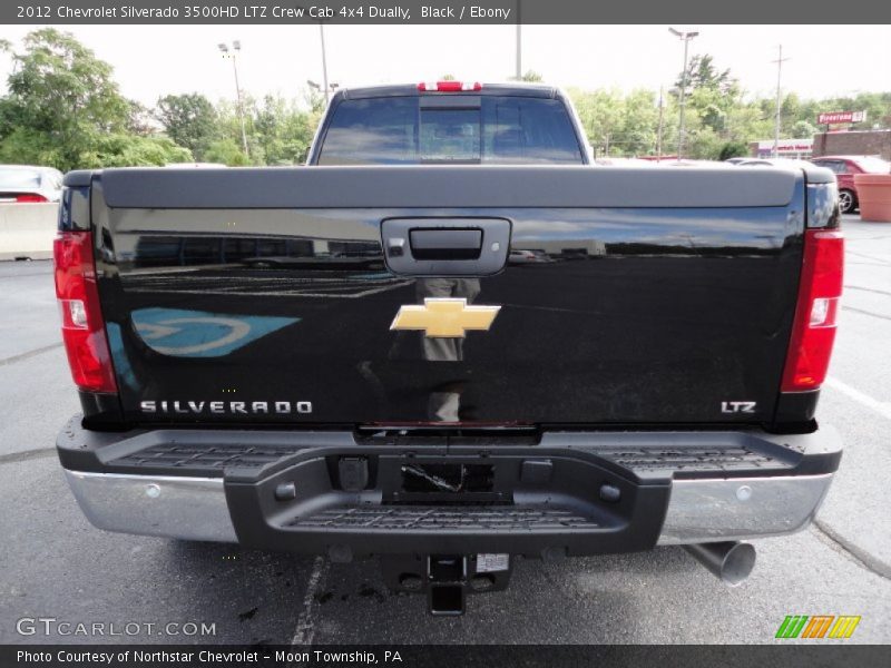 Black / Ebony 2012 Chevrolet Silverado 3500HD LTZ Crew Cab 4x4 Dually