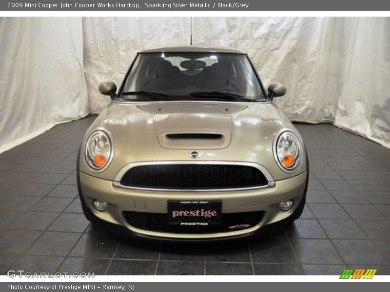 Sparkling Silver Metallic / Black/Grey 2009 Mini Cooper John Cooper Works Hardtop