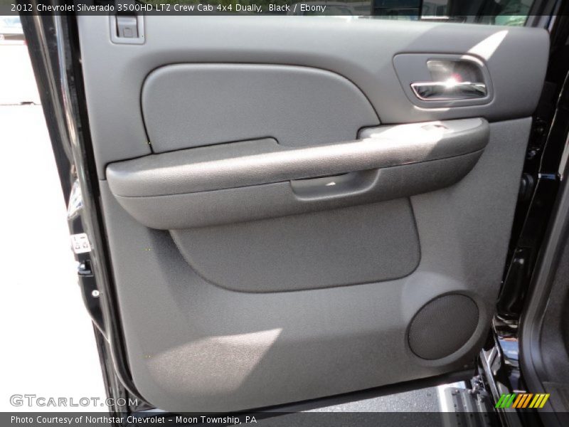 Black / Ebony 2012 Chevrolet Silverado 3500HD LTZ Crew Cab 4x4 Dually