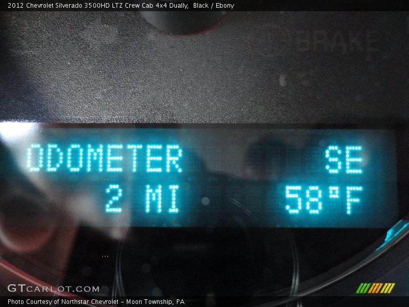 Black / Ebony 2012 Chevrolet Silverado 3500HD LTZ Crew Cab 4x4 Dually