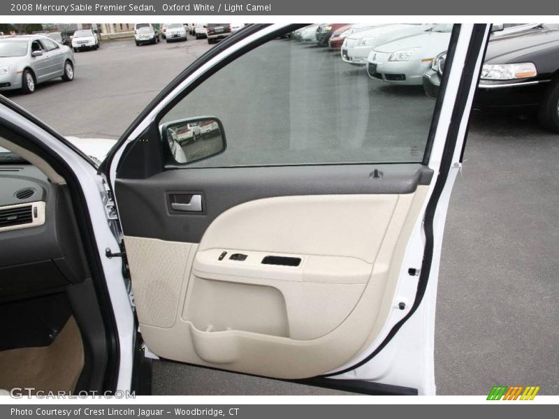 Oxford White / Light Camel 2008 Mercury Sable Premier Sedan
