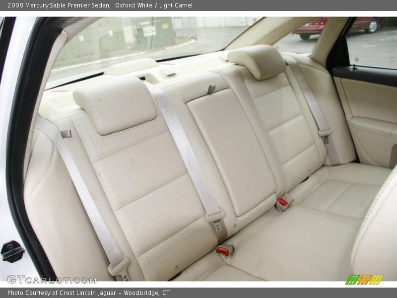 Oxford White / Light Camel 2008 Mercury Sable Premier Sedan