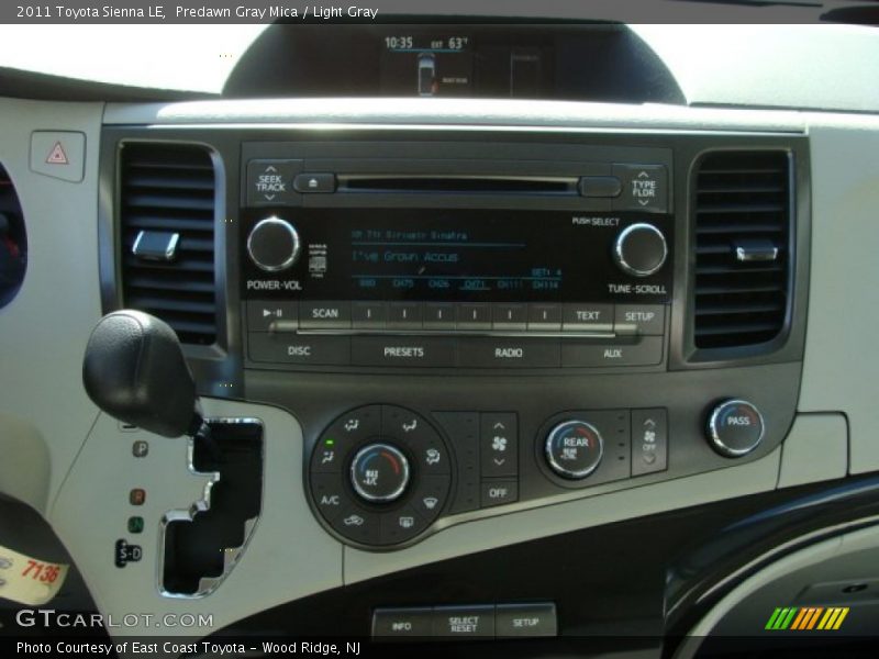 Predawn Gray Mica / Light Gray 2011 Toyota Sienna LE