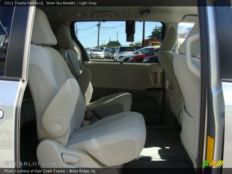 Silver Sky Metallic / Light Gray 2011 Toyota Sienna LE