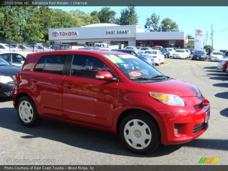 Barcelona Red Metallic / Charcoal 2010 Scion xD
